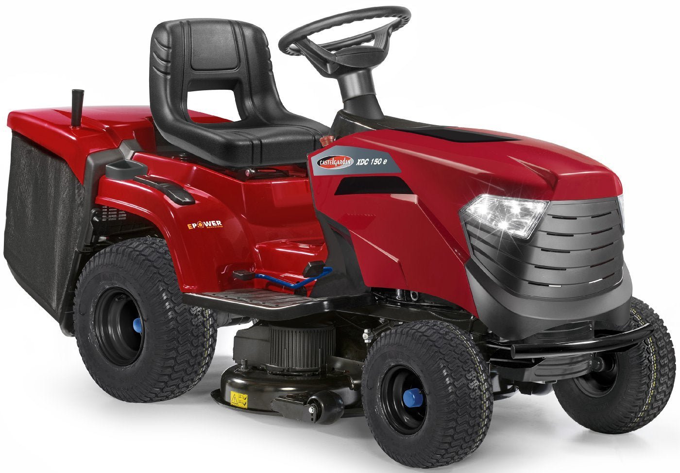 Akku-Rasenmähertraktor CASTELGARDEN XDC 150 e – Ansicht 1