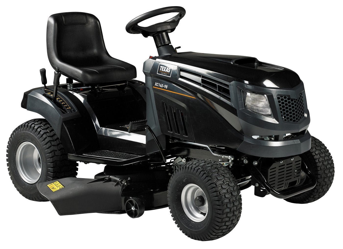 Aufsitzmäher Texas XC140-98 mit Mulch-Set – Ansicht 1