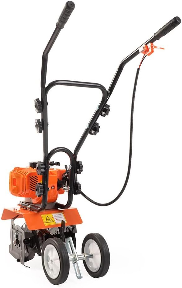 Benzin-Einachsschlepper, 52 cm³, Arbeitsbreite 30 cm, Arbeitstiefe 15 cm – Ansicht 1