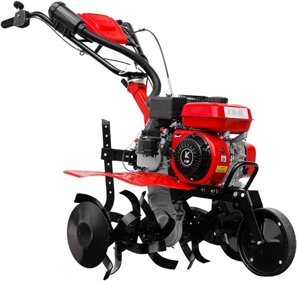 Benzin-Motorhacke, 7 PS, 190 cm³, 2+1 Gänge, Arbeitsbreite 75 cm – Ansicht 1