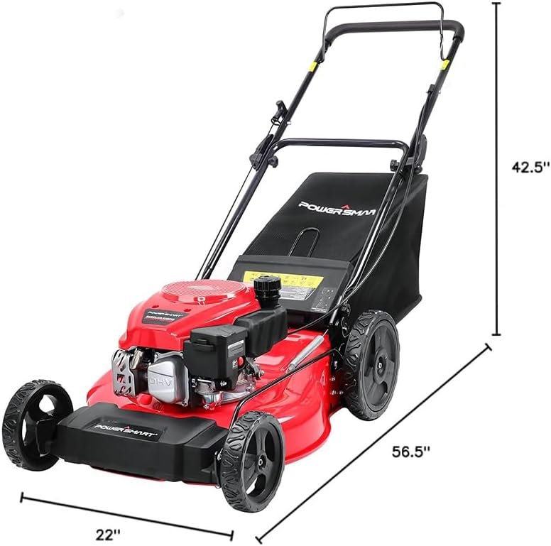 Benzin-Rasenmäher 53,3 cm 144 cm³ 3-in-1 – Ansicht 1
