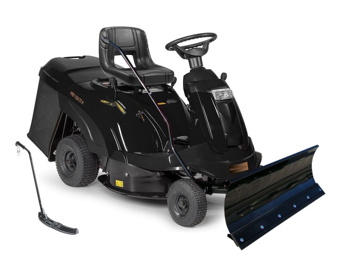 Black Edition Pro 155/72 H Aufsitzmäher mit Schneeschild 100 – Ansicht 1
