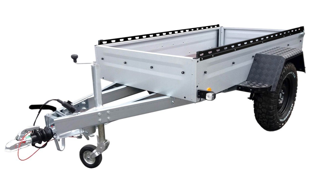 Böckmann/TPV TL-EB2 Geländewagenanhänger 1000 kg aus Aluminium-Zink – Ansicht 1