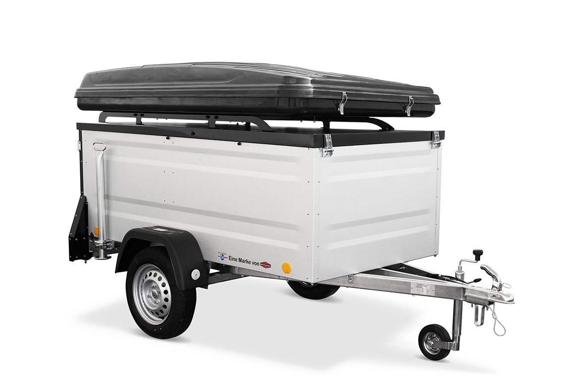 Campinganhänger KT-EU2 Plus 750 kg mit festem Dachzelt – Ansicht 1
