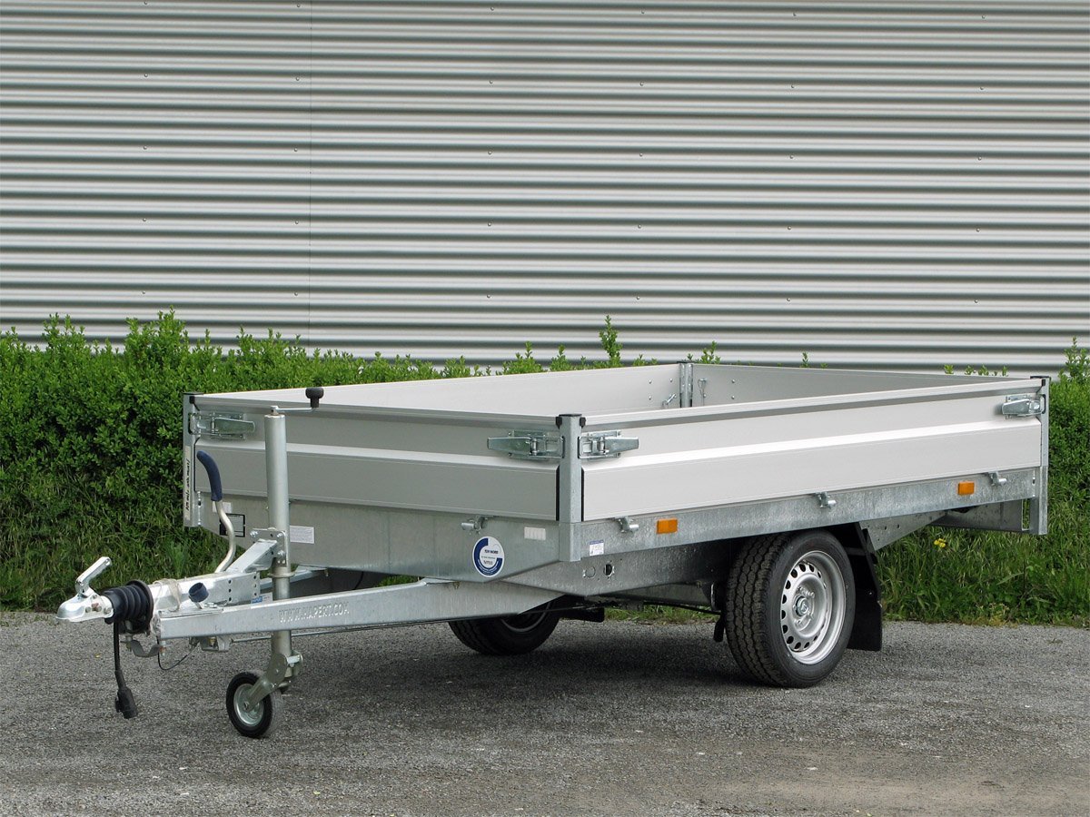Hapert Azure H-1 1500 Pritschenanhänger mit tiefergelegtem Fahrgestell – Ansicht 1