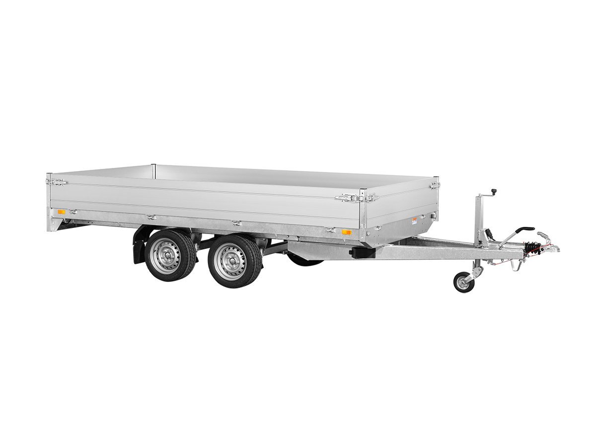 Hapert Azure H-2 2700 Pritschenanhänger 5050 x 2000 mit Mittelstützen – Ansicht 1