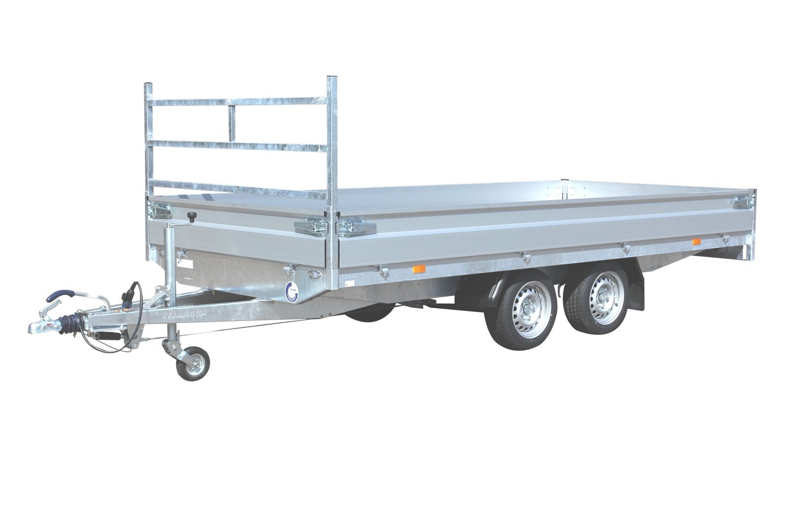 Hapert Azure H-2 3500 Pritschenanhänger, 4050 x 2000, mit Parabelfederung – Ansicht 1