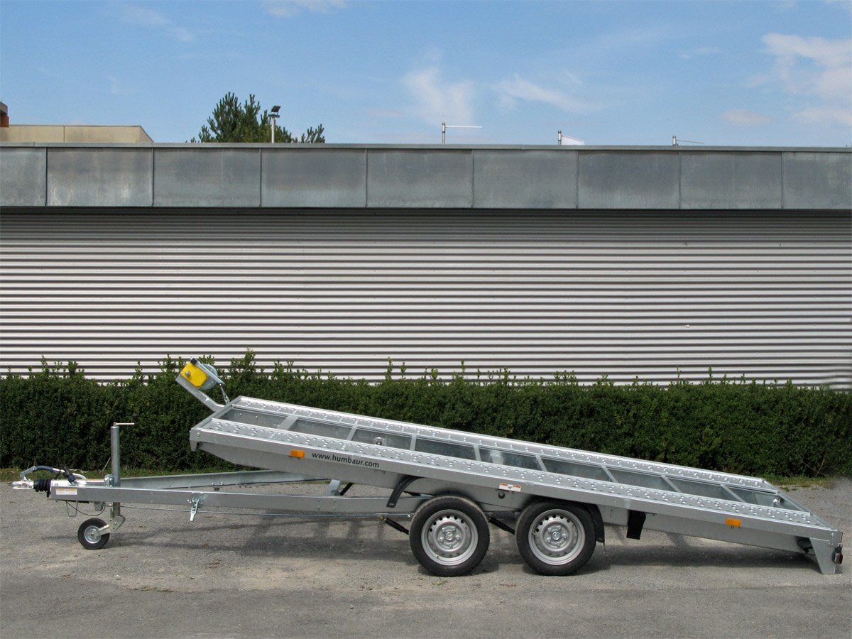 Humbaur-Autotransportanhänger MTK 354222 mit Kipppritsche – Ansicht 1