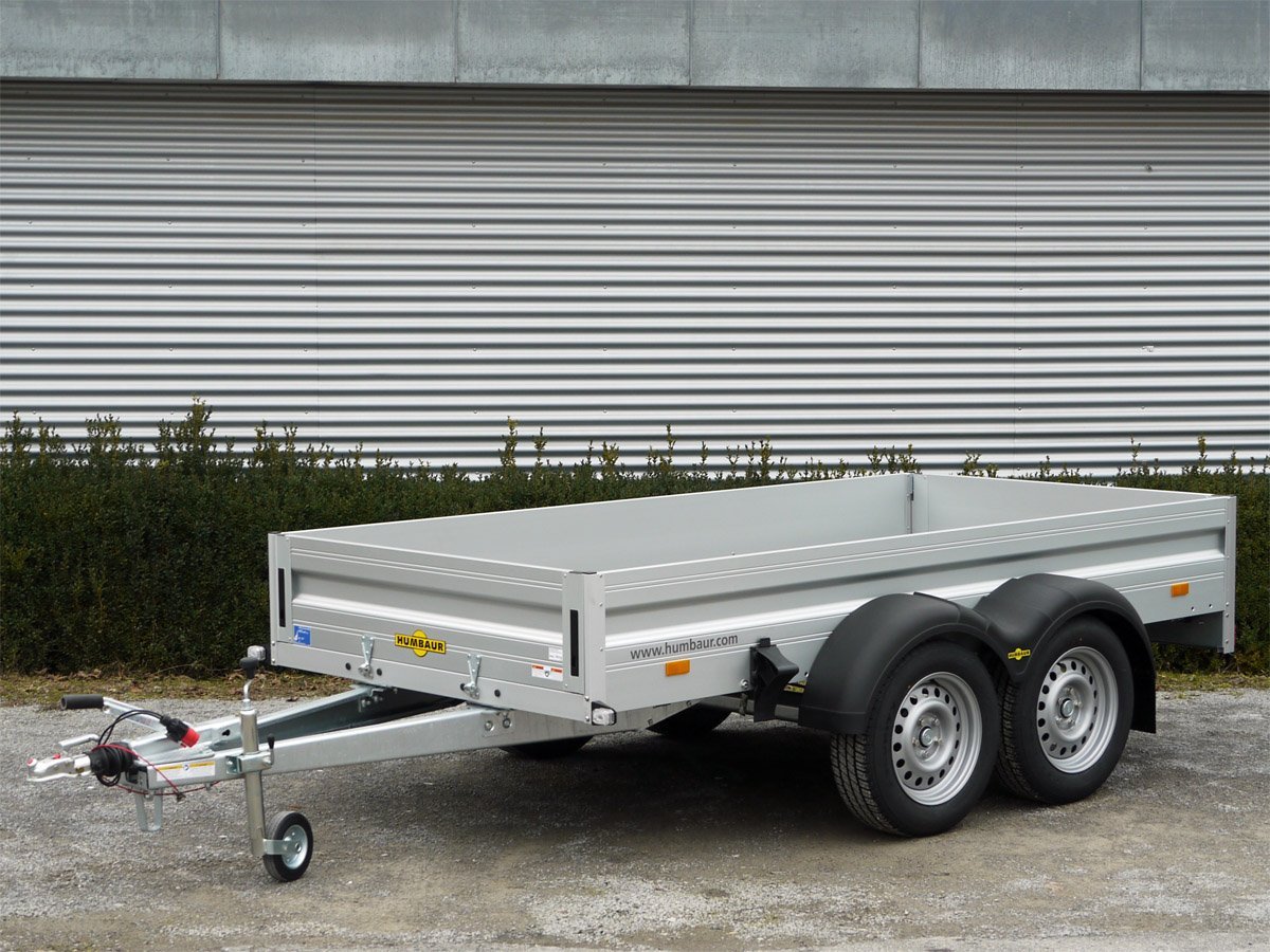 Humbaur-Nutzanhänger HA203015 aus Aluminium – Ansicht 1