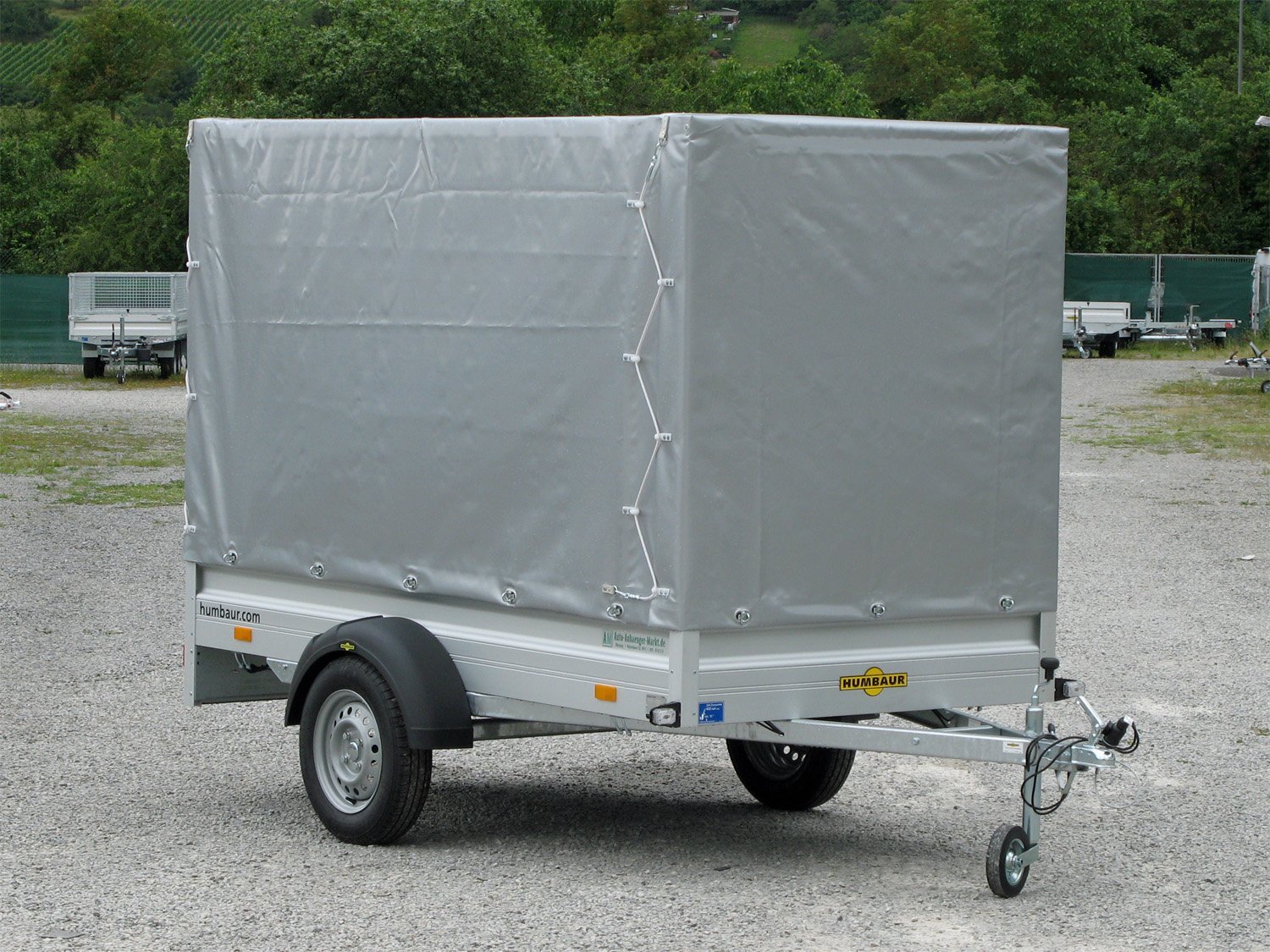 Humbaur-Planenanhänger HA752513 KV, Innenhöhe 1600 mm – Ansicht 1