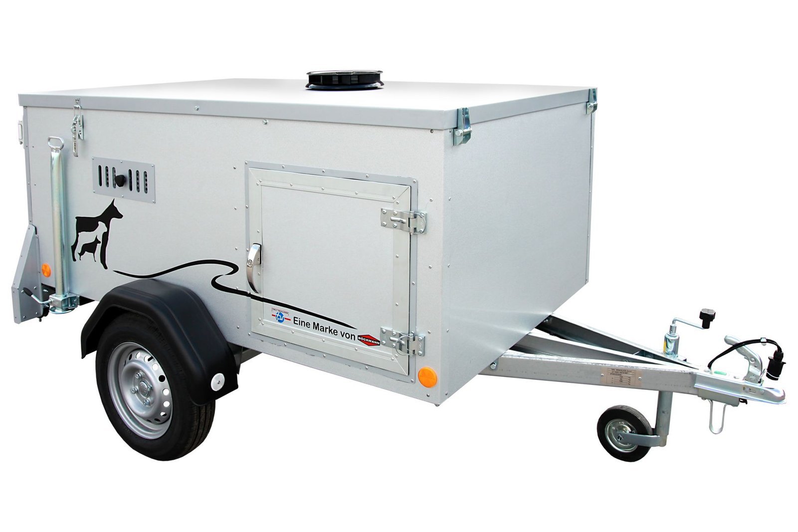 Hundeanhänger TPV HT-EU2/3 Dog3 Plus 750 kg, ungebremst – Ansicht 1