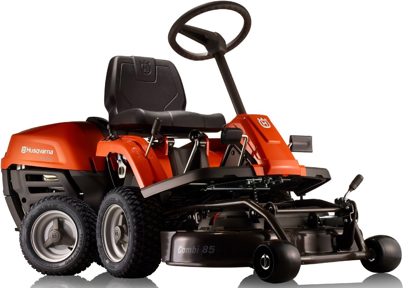 HUSQVARNA R 112C Combi 85 Frontmäher – Ansicht 1