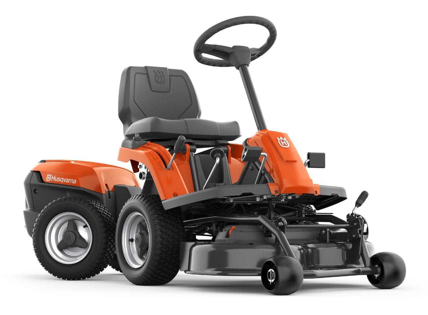 HUSQVARNA R 112iC Combi 85 Frontmäher mit Akku und Ladegerät – Ansicht 1