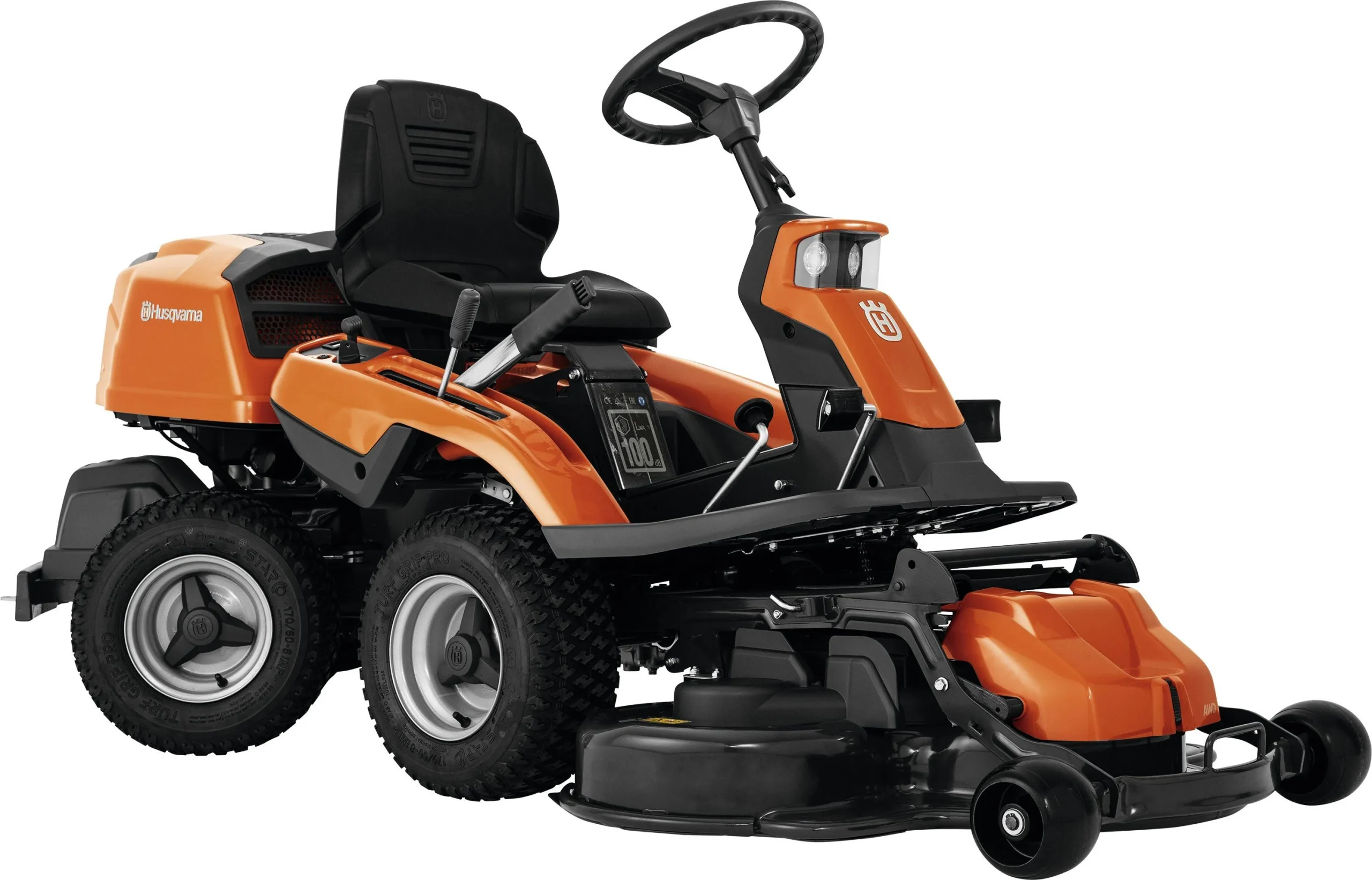 Husqvarna R 216T AWD Frontmäher ohne Mähdeck – Ansicht 1
