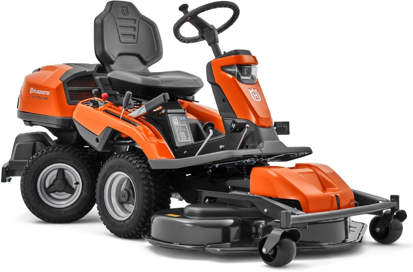 Husqvarna R 316TsX AWD Frontmäher ohne Mähdeck – Ansicht 1