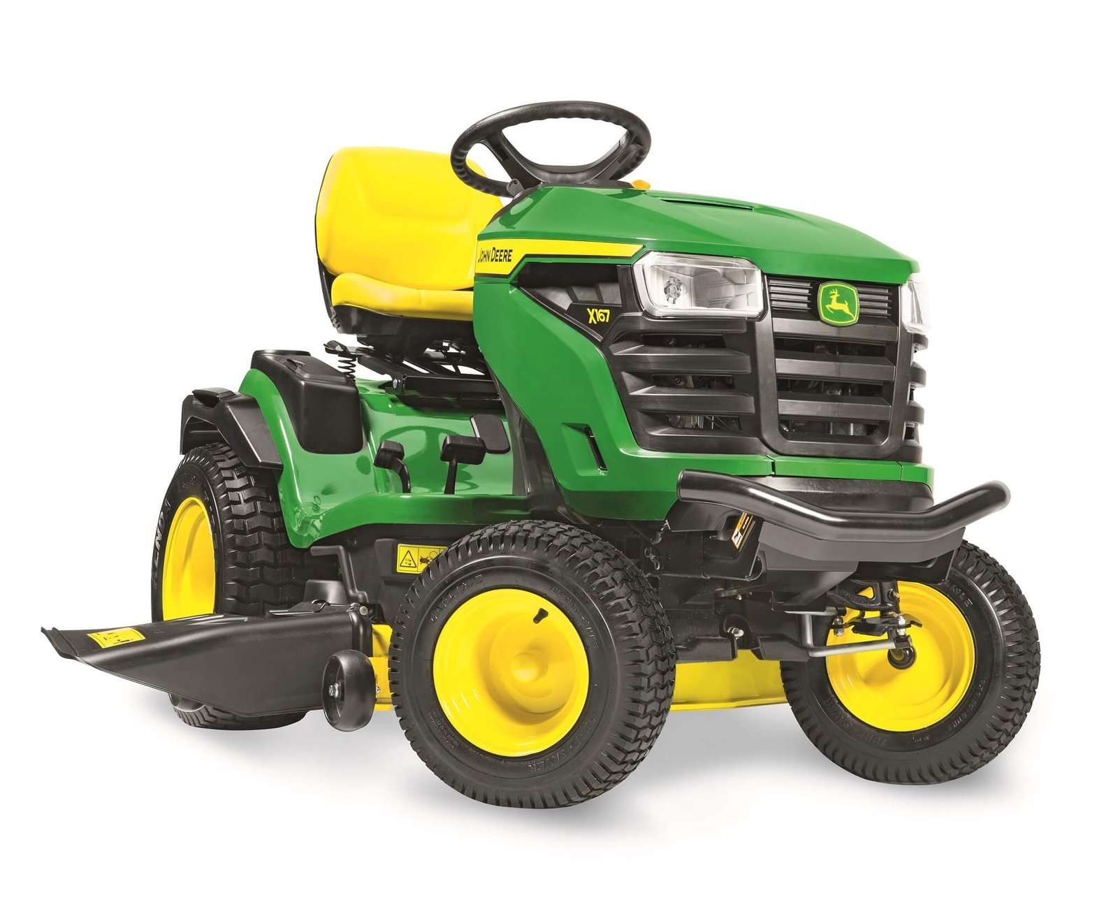John Deere X167 Aufsitzmäher – Ansicht 1
