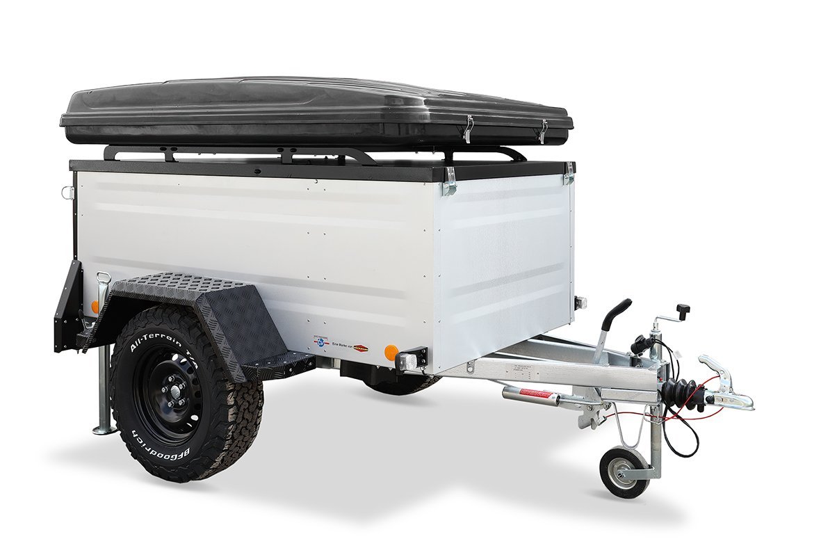 KT-EB2 Offroad-Mini-Camper-Anhänger mit festem Dachzelt