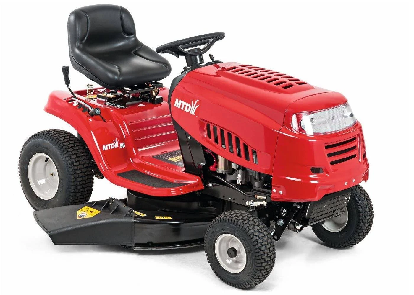 MTD Smart RE 125 Rasentraktor mit 92 cm Schnittbreite – Ansicht 1
