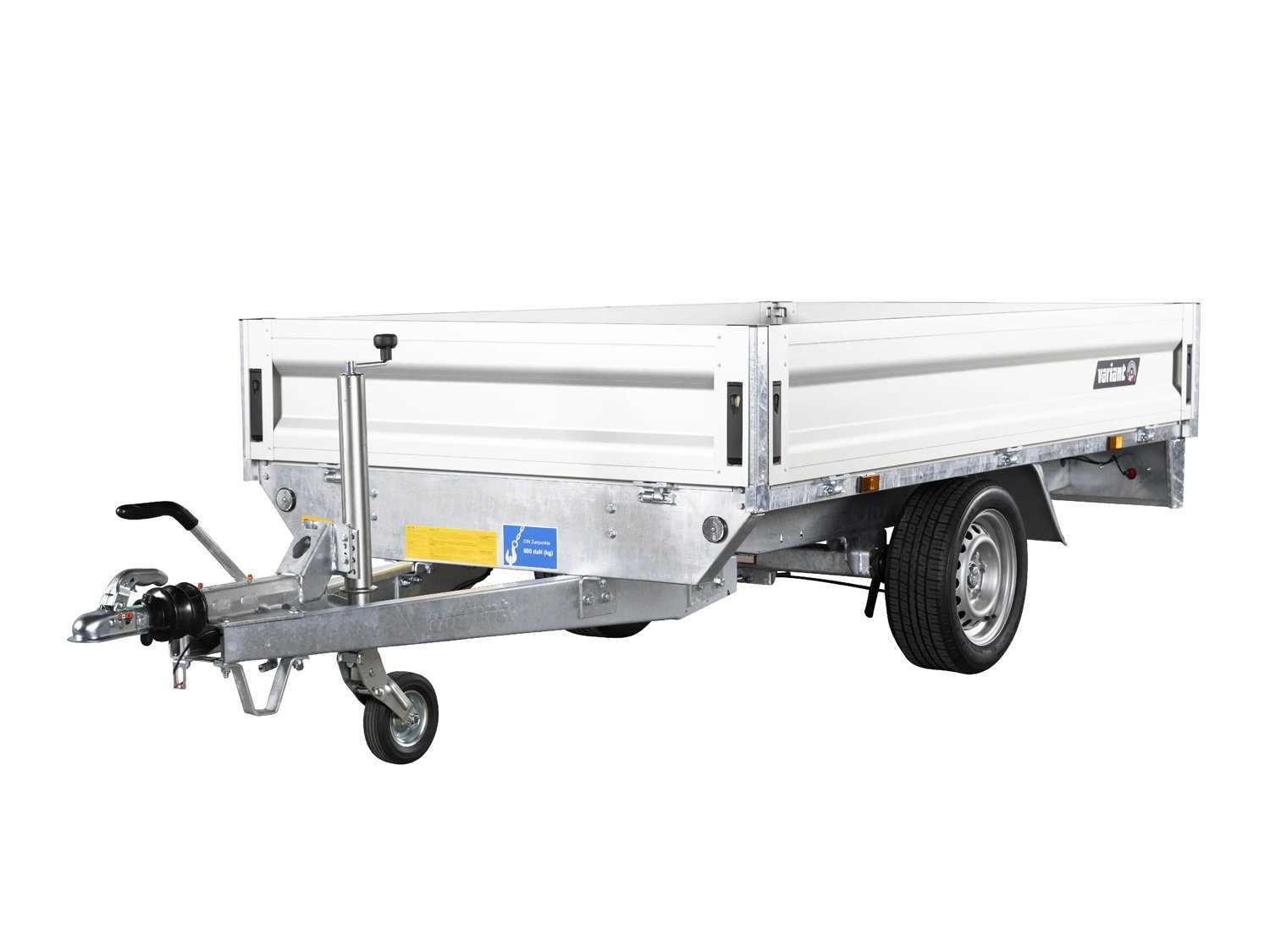 Pritschenanhänger VARIANT 13P215, 1350 kg – Ansicht 1