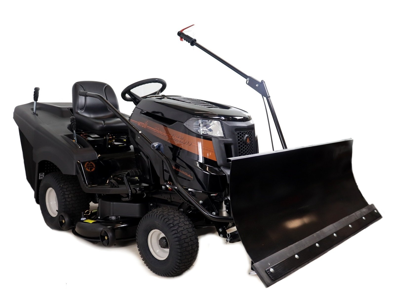 Rasenmähertraktor Black Edition 275/106 Twin H mit Schneeräumset 120 Plus – Ansicht 1