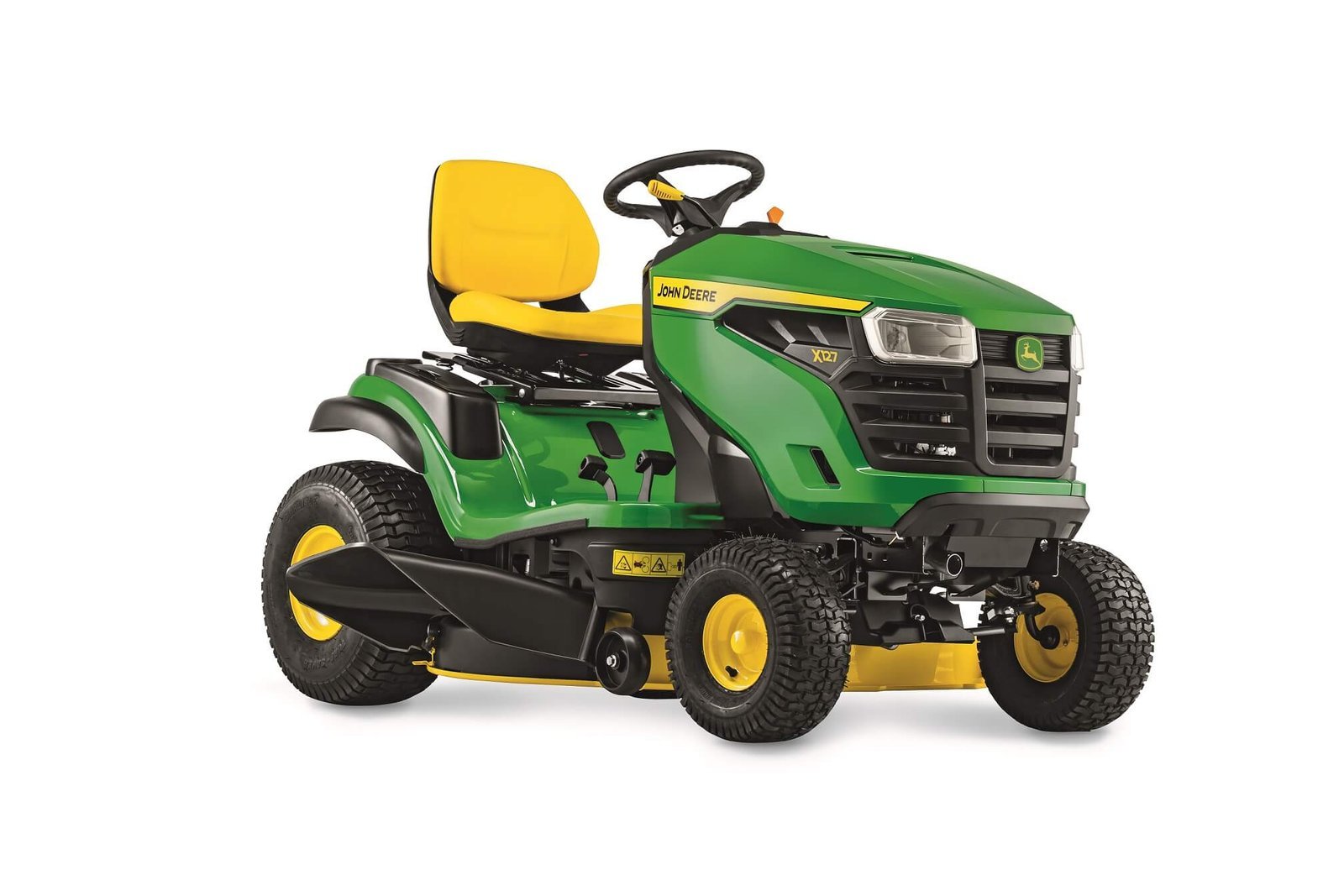 Rasenmähertraktor JOHN DEERE X127 – Ansicht 1
