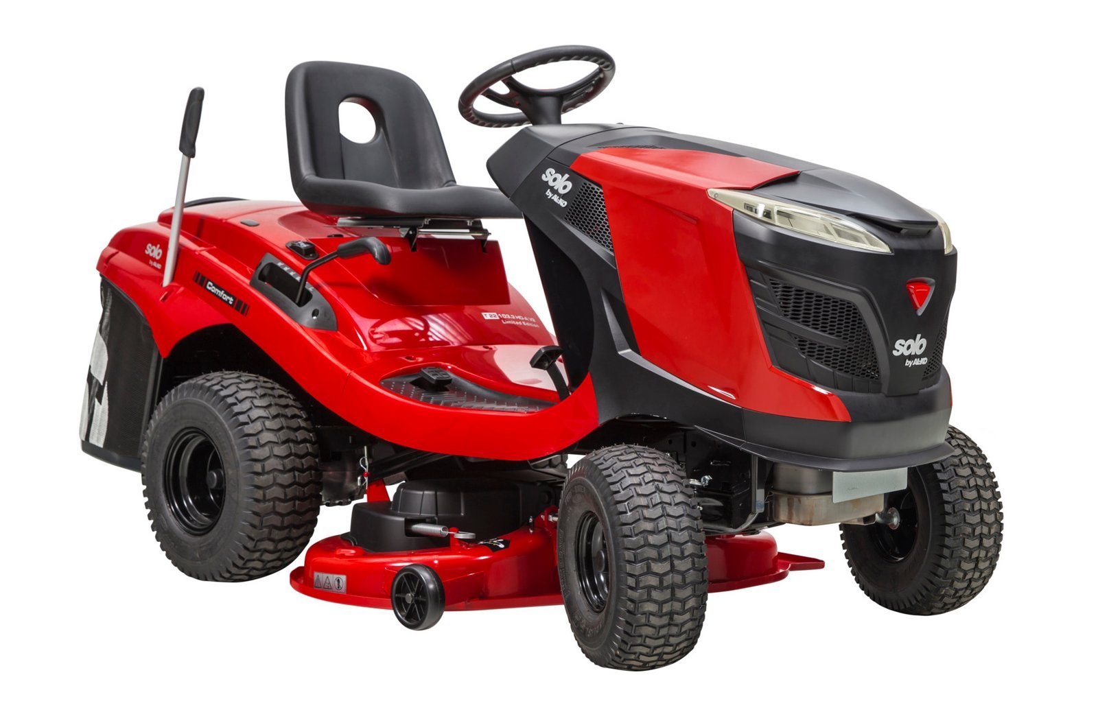 Rasenmähertraktor solo® von AL-KO T 15-93.3 HD-A mit 250-Liter-Fangkorb – Ansicht 1