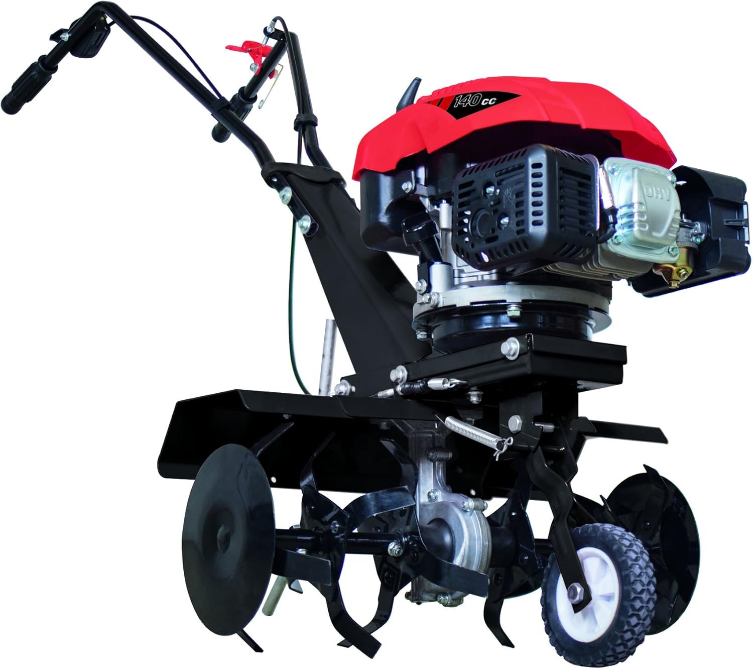 Scheppach MTP560 Motorhacke mit Verbrennungsmotor, 140 cm³, 3,7 PS, 6 Fräsen – Ansicht 1