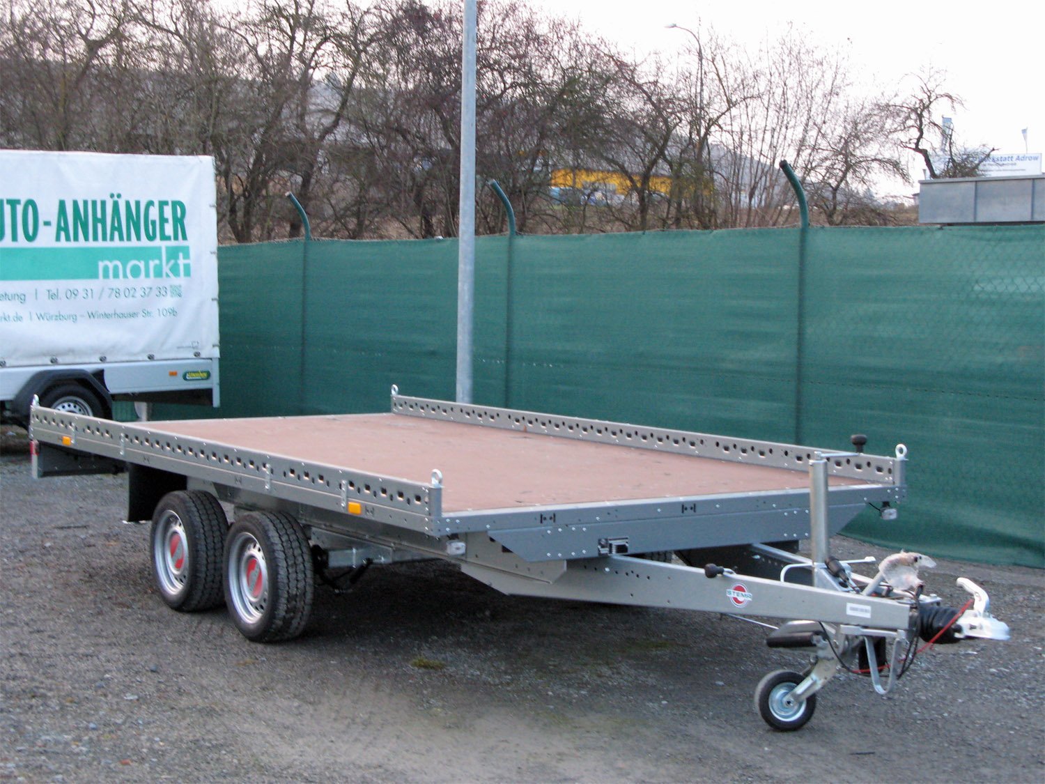 STEMA Carrier XL SHA O2 35-40-20.2 Autotransportanhänger mit Rampen – Ansicht 1