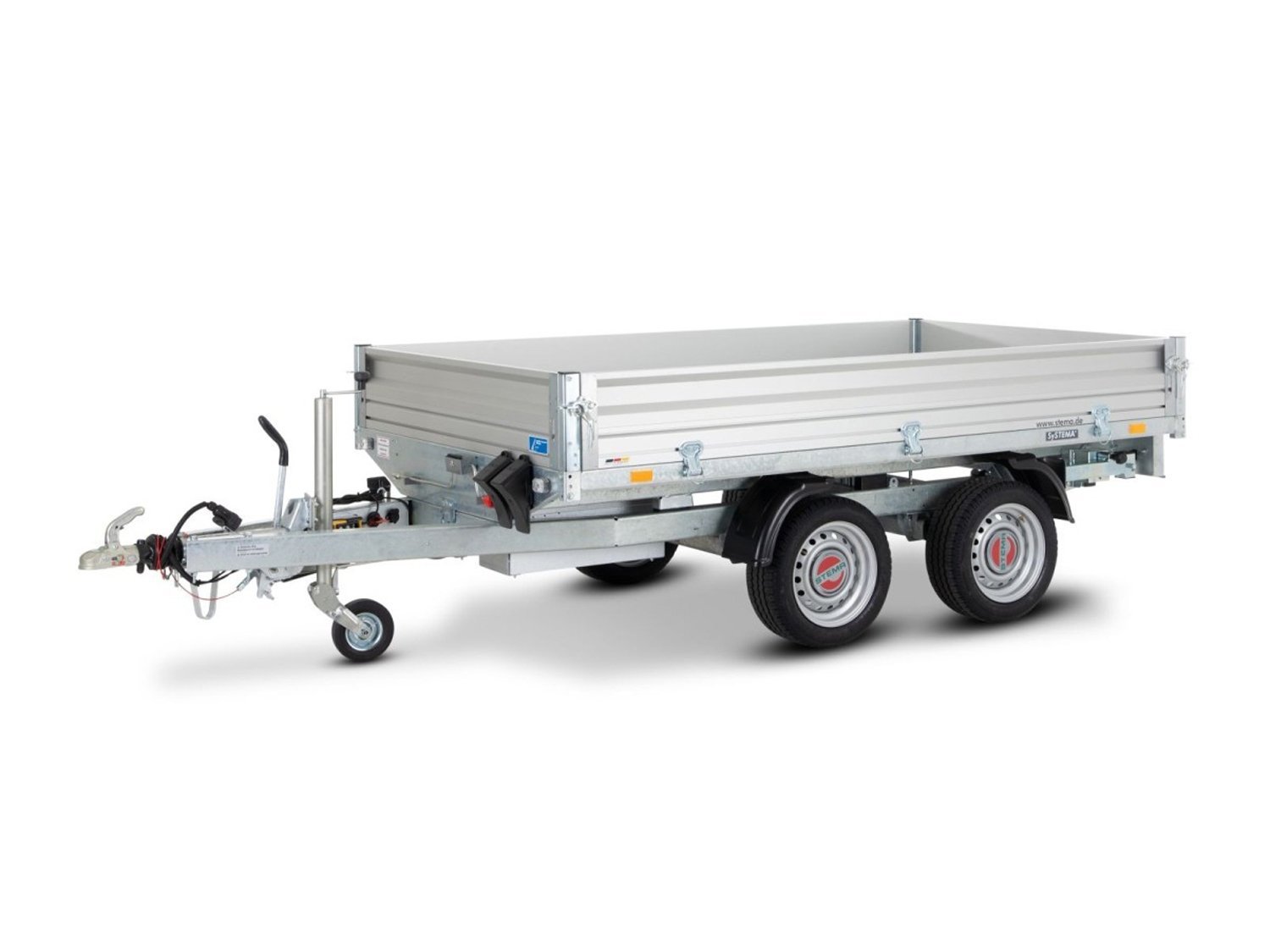 STEMA RKE O2 27-27-15.2 ALU ROKO1 Heckkipperanhänger, 2700 kg – Ansicht 1