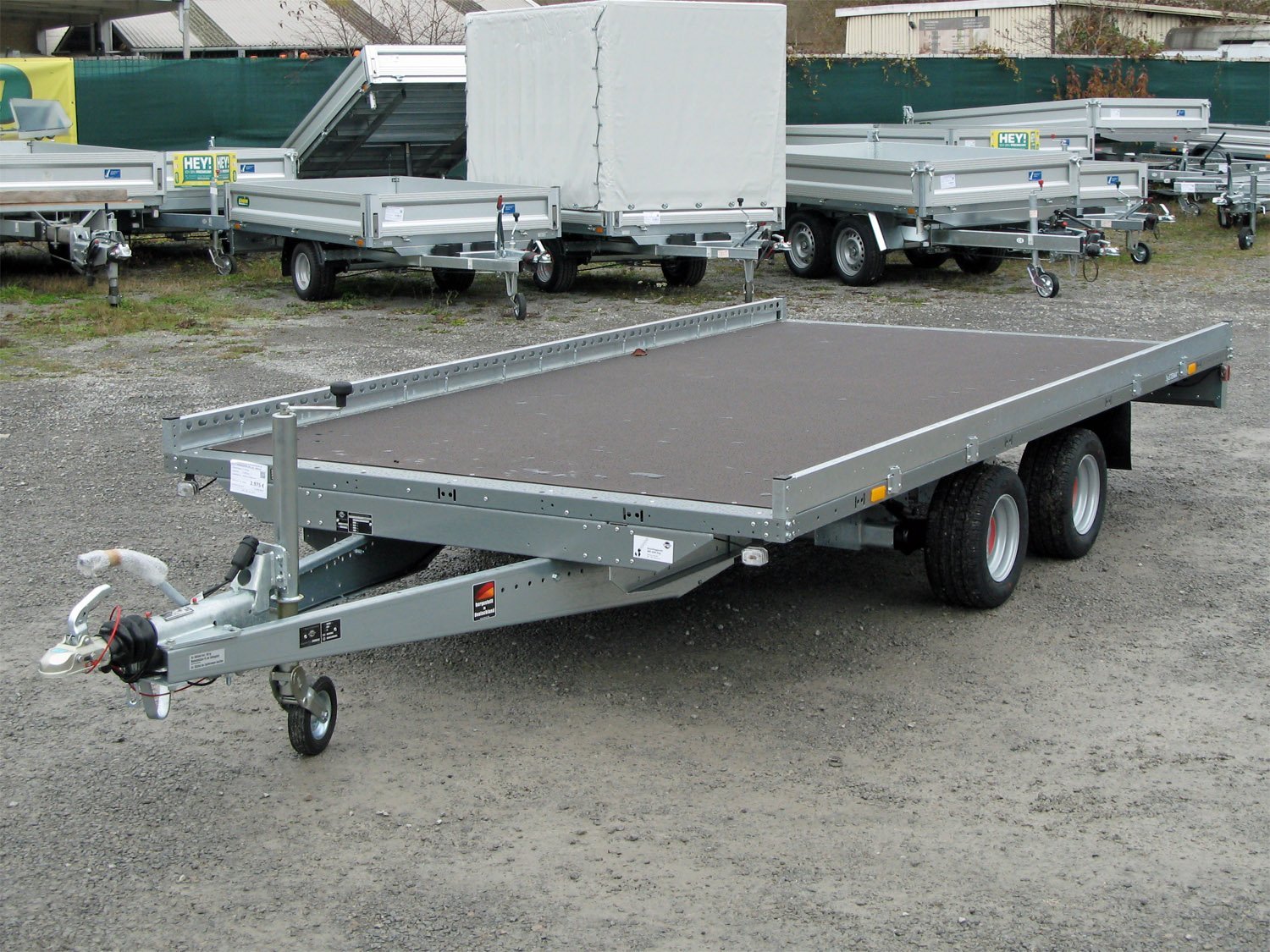 STEMA SHA O2 27-40-20.2 Carrier XL Autotransportanhänger, 2700 kg – Ansicht 1