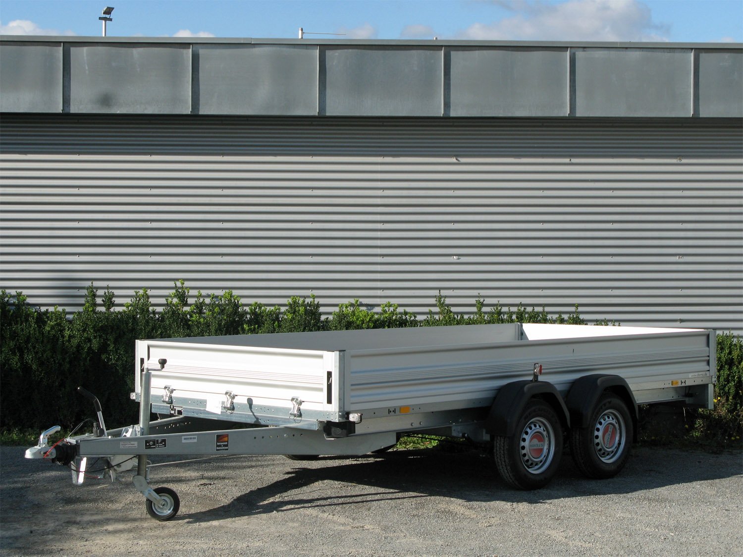 STEMA ST O2 20-40-20.2 Nutzanhänger mit Aluminium-Seitenwänden – Ansicht 1