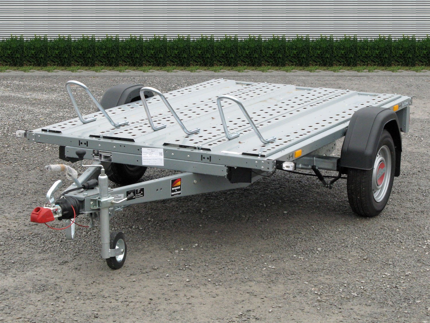 STEMA STM O2 10-21-15.1 Motorradanhänger, 100 km/h – Ansicht 1