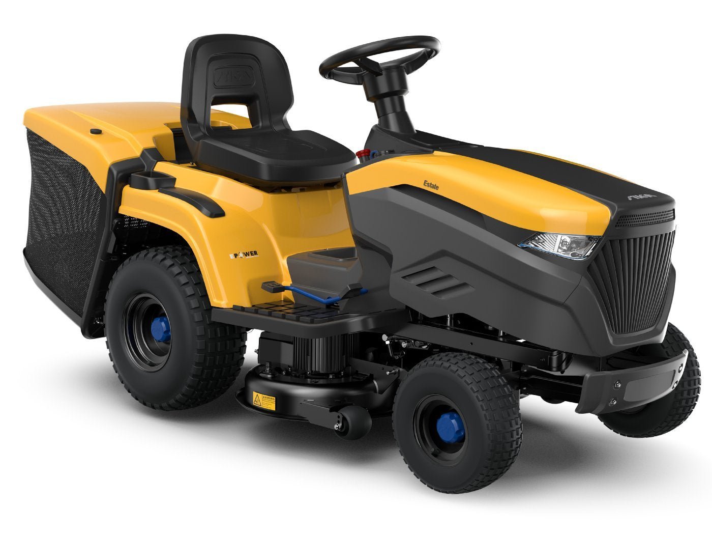STIGA Estate 798e Akku-Rasenmähertraktor, Modell 2022 – Ansicht 1