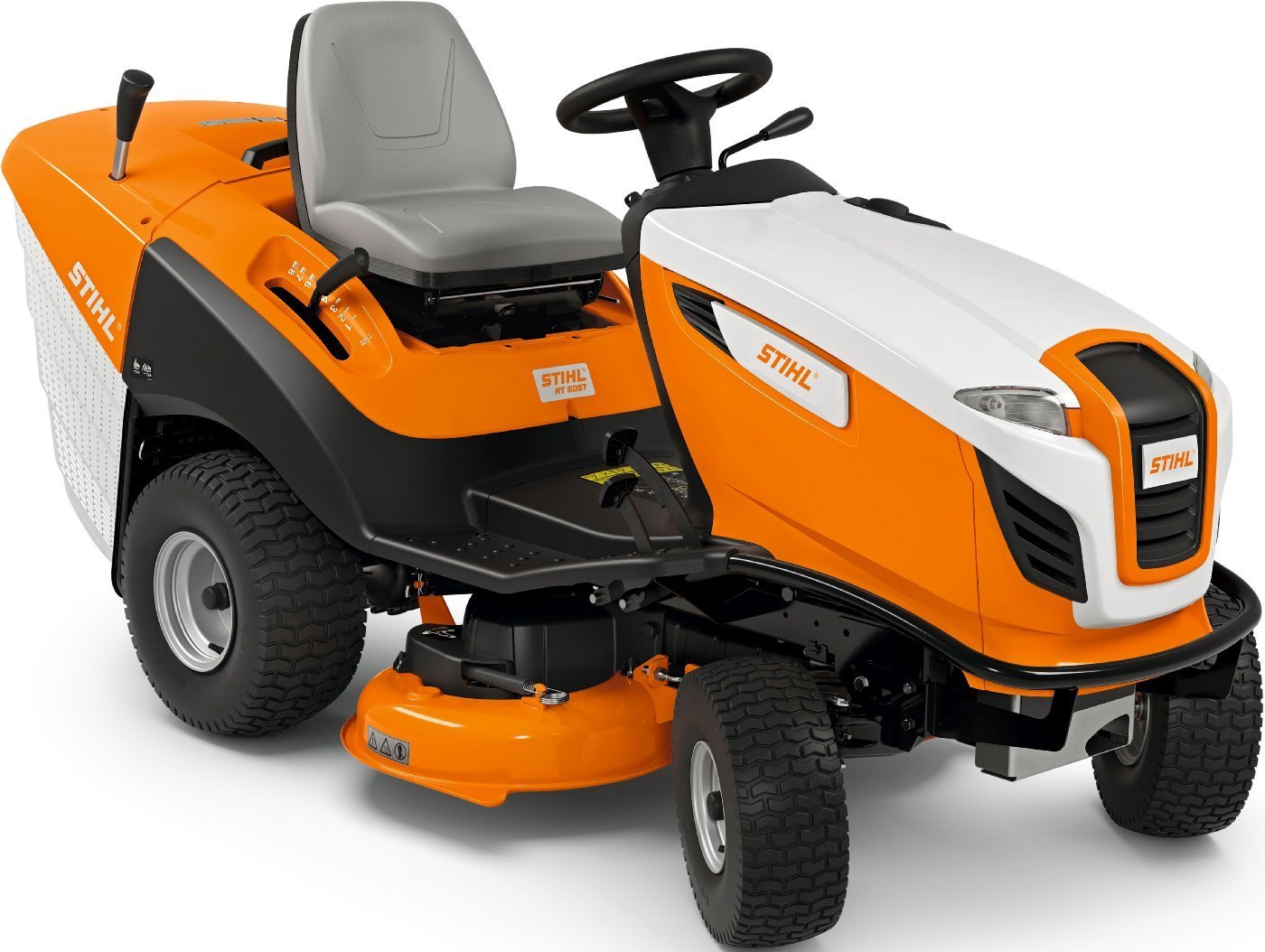 STIHL Aufsitzmäher RT 5097 mit 250-Liter-Fangbehälter 2022 – Ansicht 1