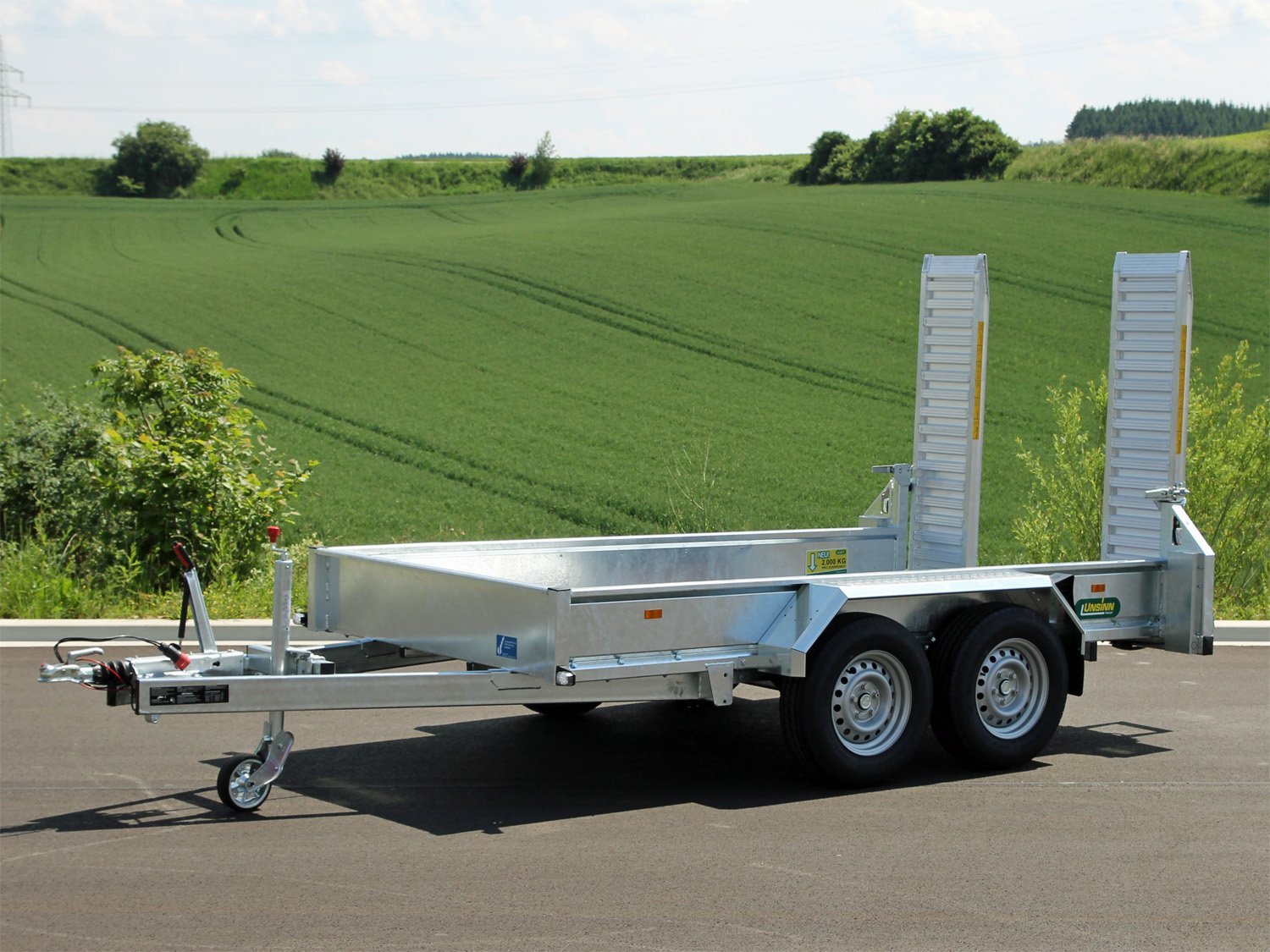 Unsinn-Maschinentransportanhänger UB 3018-30-14 – Ansicht 1