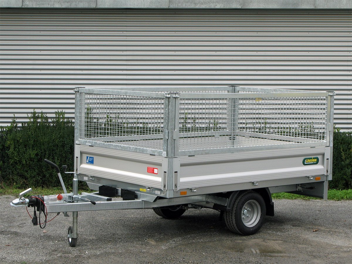 Unsinn WEB 20 H 2315-13-10 Pritschenanhänger mit schwenkbarer Gitteraufsatzwand – Ansicht 1