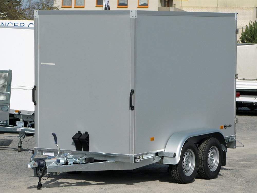 Verkaufsanhänger Hapert Sapphire L-2 2000 mit seitlicher Verkaufsklappe – Ansicht 1