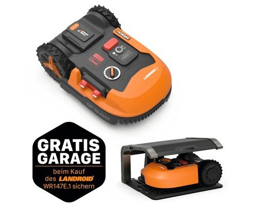 WORX Landroid L1000 WR147E.1 20-V-Mähroboter für 1.000 m² – Ansicht 1